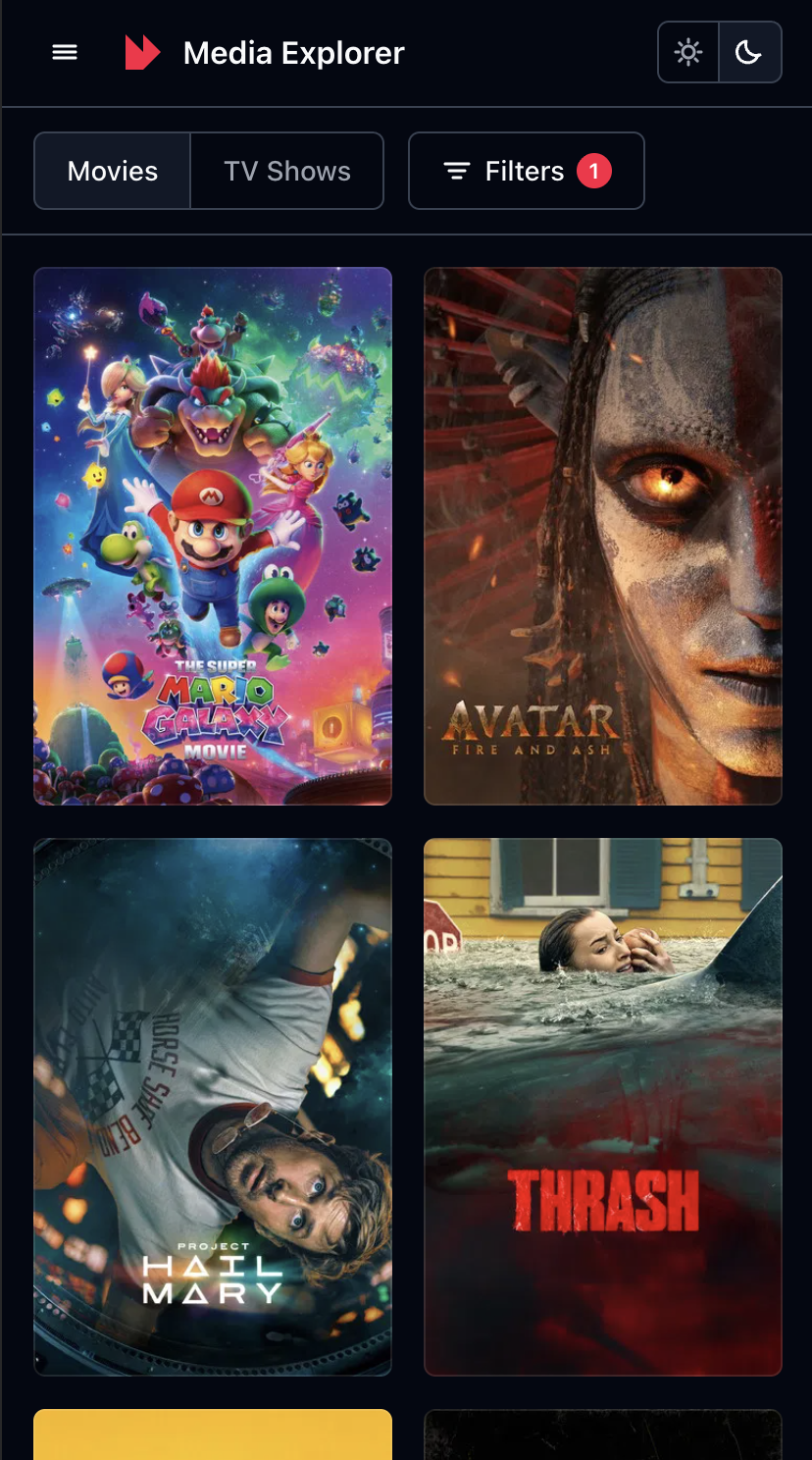 Media Explorer screenshot